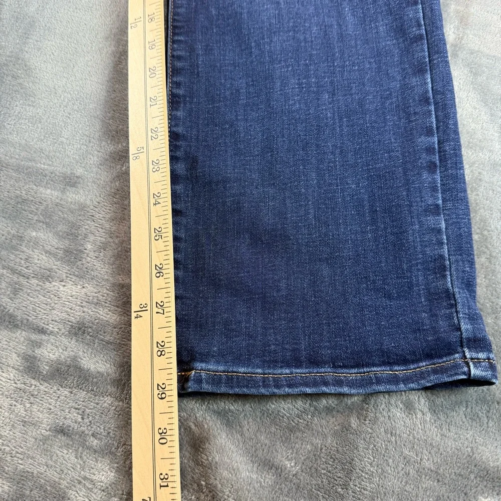 Lucky Brand Women's Jeans Size 12/31‎ Straight Leg High Rise Dark Wash